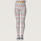 FRIENDS™ | Ugly Sweater Christmas Pattern Leggings (Vorderseite)