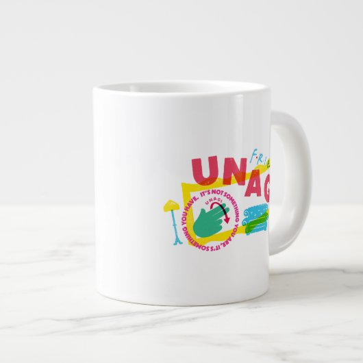 FRIENDS™ Unagi Jumbo-Tasse (Vorderseite Rechts)