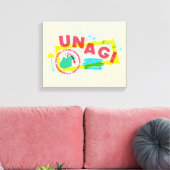 FRIENDS™ Unagi Leinwanddruck (Insitu (Wohnzimmer))