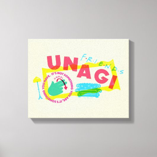 FRIENDS™ Unagi Leinwanddruck (Vorderseite)