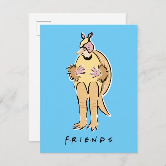 FRIENDS™ | Urlaub Armadillo Einladungspostkarte (Vorne/Hinten)