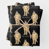 FRIENDS™ | Urlaub Armadillo Geschenkpapier Set (Beispiel)