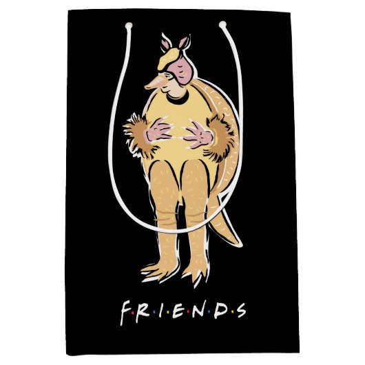 FRIENDS™ | Urlaub Armadillo Mittlere Geschenktüte (Vorderseite)