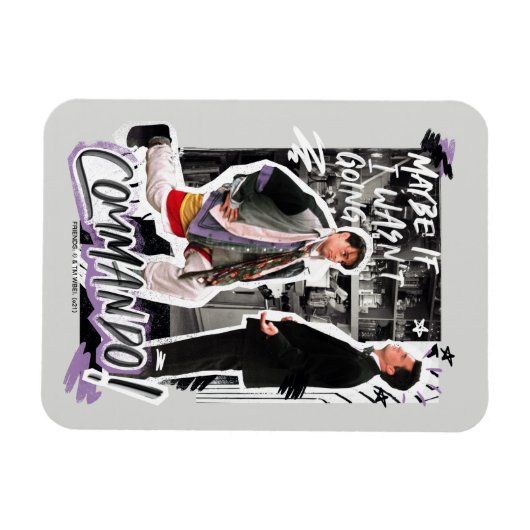 FRIENDS™ | Vielleicht, wenn ich nicht Kommando hät Magnet (Horizontal)