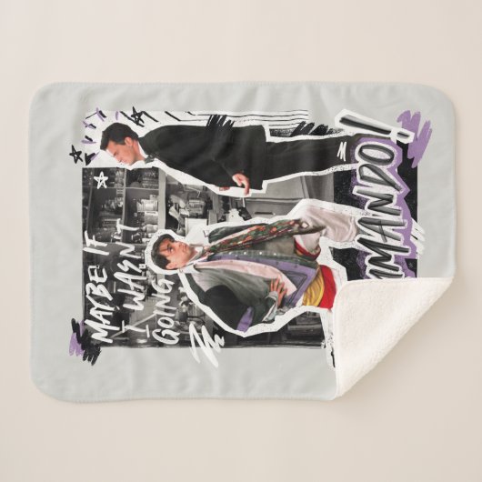 FRIENDS™ | Vielleicht, wenn ich nicht Kommando hät Sherpadecke (Vorderseite (Horizontal))