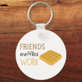 Friends Waffles Work Schlüsselanhänger (Vorderseite)