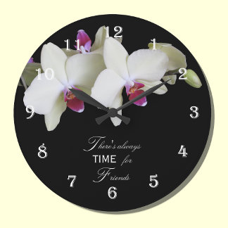 Friends Wall Clock - Zeit für Freunde Große Wanduhr