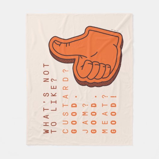 FRIENDS™ | Was soll man nicht mögen? Fleecedecke (Vorderseite)