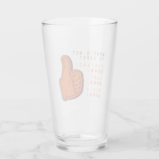 FRIENDS™ | Was soll man nicht mögen? Glas (Rückseite)