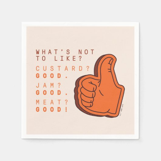 FRIENDS™ | Was soll man nicht mögen? Serviette (Vorderseite)