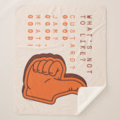 FRIENDS™ | Was soll man nicht mögen? Sherpadecke (Vorderseite)