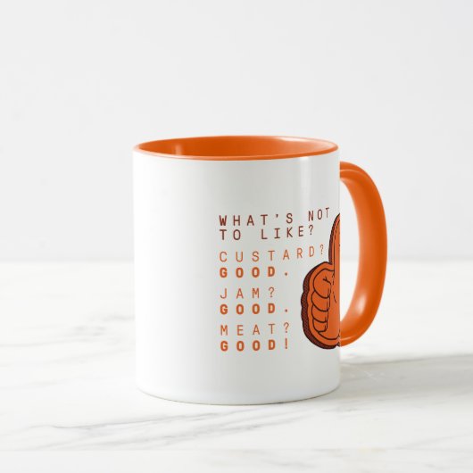 FRIENDS™ | Was soll man nicht mögen? Tasse (VorderseiteRechts)