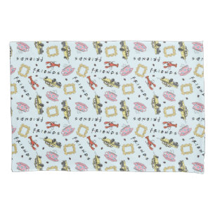 FRIENDS™ Watercolor Icons Muster Kissenbezug