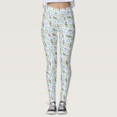 FRIENDS™ Watercolor Icons Muster Leggings (Vorderseite)