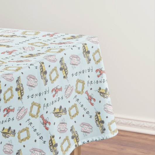 FRIENDS™ Watercolor Icons Muster Tischdecke (Beispiel)