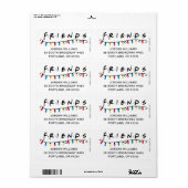 FRIENDS™ | Weihnachtsbeleuchtung - Logo (Vorne)