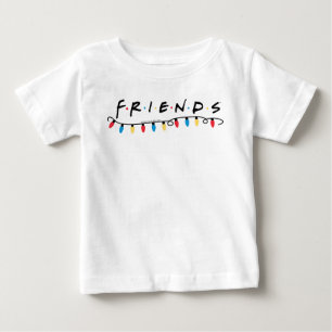 FRIENDS™ Weihnachtsbeleuchtung Logo Baby T-shirt