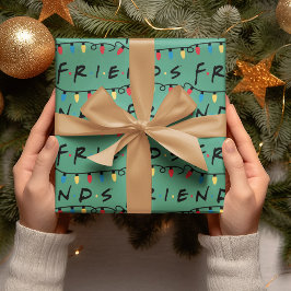 FRIENDS™ | Weihnachtsbeleuchtung - Logo Geschenkpapier