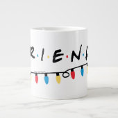 FRIENDS™ | Weihnachtsbeleuchtung - Logo Jumbo-Tasse (Vorderseite)