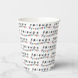 FRIENDS™ | Weihnachtsbeleuchtung - Logo Pappbecher