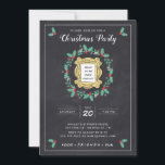 FRIENDS™ | Weihnachtsfeierliche Party Einladung im<br><div class="desc">Set die Bühne für ein festliches Fest mit der FRIENDS™ Chalkboard Weihnachtsfeier Party Einladung. Mit einem charmanten Chalkboard-Hintergrund, dem ikonischen FRIENDS™ Logo und urlaubspflegenden Akzenten ist diese Einladung perfekt für eine nostalgische und lustige Weihnachtsfeier-Ansammlung. Es ist mit Ihren Party-Details individuell anpassbar und ist eine ideale Wahl für Fans der geliebten...</div>