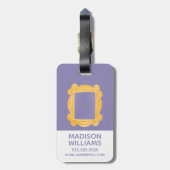 FRIENDS™ | Welcome to the Real World Quote Gepäckanhänger (Rückseite vertikal)