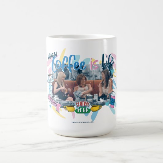 FRIENDS™ | Wenn Kaffee im Leben ist Kaffeetasse (Mittel)