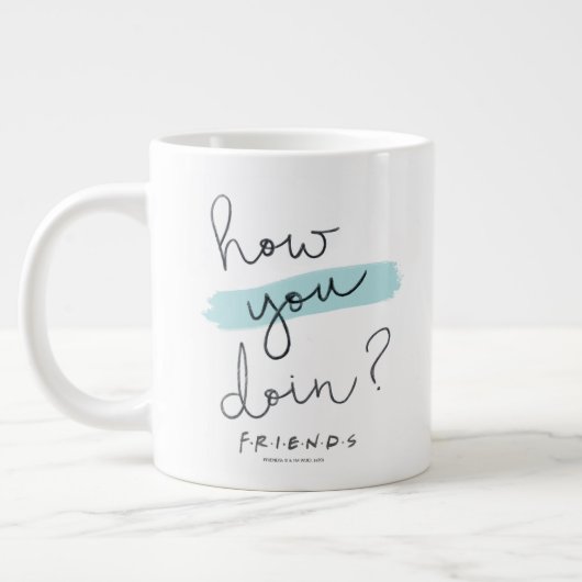 FRIENDS™ | Wie geht es Ihnen? Jumbo-Tasse (Links)