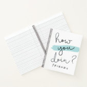 FRIENDS™ | Wie geht es Ihnen? Notizblock (Innenseite)