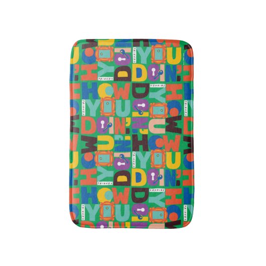 FRIENDS™ | Wie Sie das dynamische Muster machen Badematte (Vorderseite Vertikal)