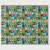 FRIENDS™ | Wie Sie das dynamische Muster machen Geschenkpapier (Flach)