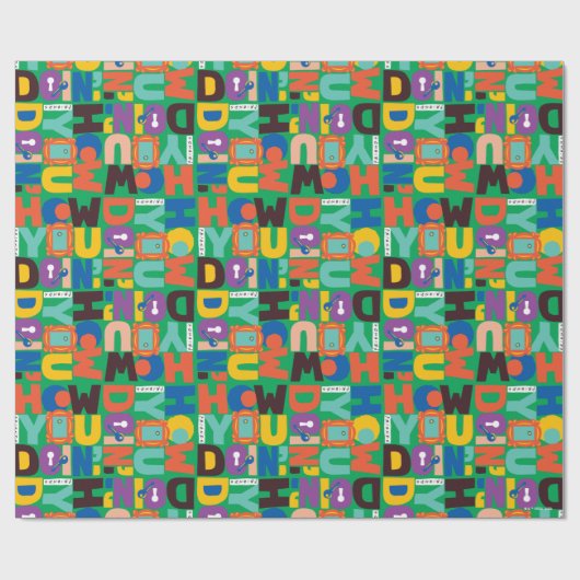 FRIENDS™ | Wie Sie das dynamische Muster machen Geschenkpapier (Flach)