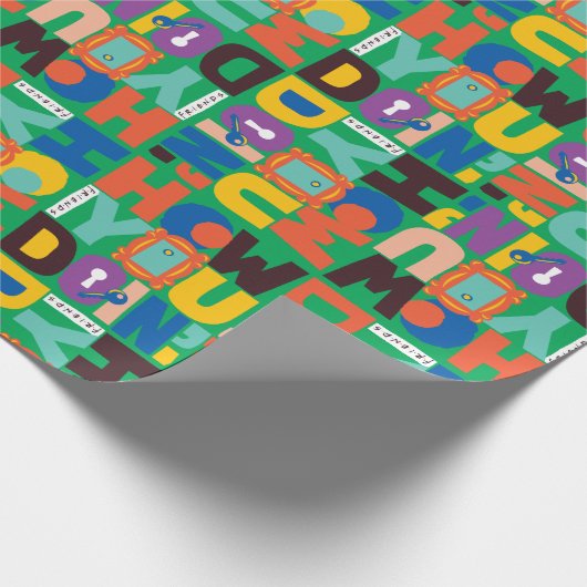 FRIENDS™ | Wie Sie das dynamische Muster machen Geschenkpapier (Ecke)