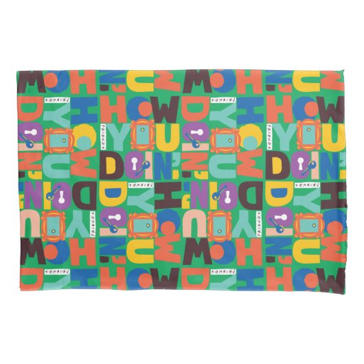 FRIENDS™ | Wie Sie das dynamische Muster machen Kissenbezug (Vorderseite)