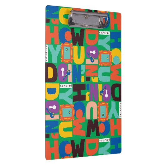 FRIENDS™ | Wie Sie das dynamische Muster machen Klemmbrett (Rechts)