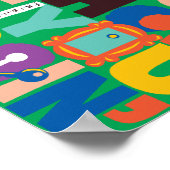 FRIENDS™ | Wie Sie das dynamische Muster machen Poster (Ecke)