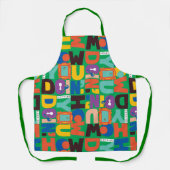 FRIENDS™ | Wie Sie das dynamische Muster machen Schürze (Vorderseite)