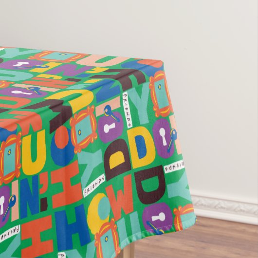 FRIENDS™ | Wie Sie das dynamische Muster machen Tischdecke (Beispiel)