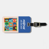 FRIENDS™ | Wie Sie tun' - Vibrant Graphic Gepäckanhänger (Vorderseite horizontal)