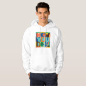 FRIENDS™ | Wie Sie tun' - Vibrant Graphic Hoodie (Vorne ganz)