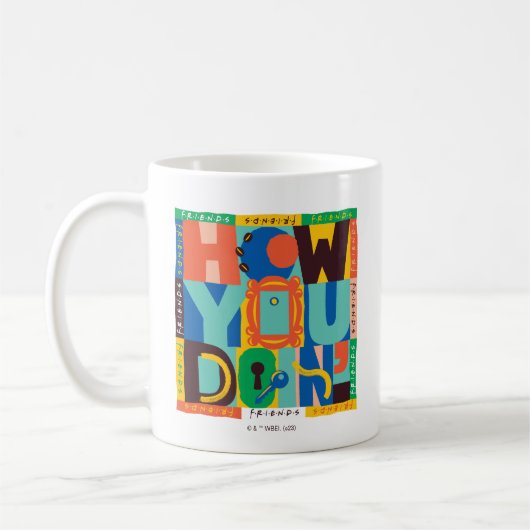 FRIENDS™ | Wie Sie tun' - Vibrant Graphic Kaffeetasse (Links)