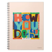 FRIENDS™ | Wie Sie tun' - Vibrant Graphic Notizblock (Vorderseite)