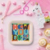 FRIENDS™ | Wie Sie tun' - Vibrant Graphic Pappteller (Party)