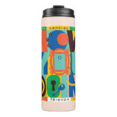 FRIENDS™ | Wie Sie tun' - Vibrant Graphic Thermosbecher (Vorderseite)