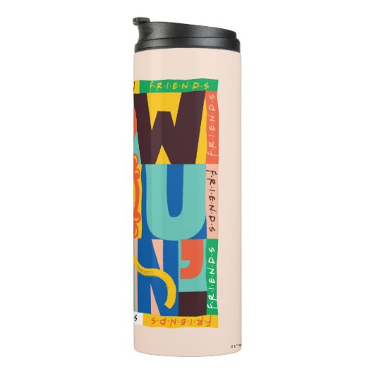 FRIENDS™ | Wie Sie tun' - Vibrant Graphic Thermosbecher (Nach rechts gedreht)