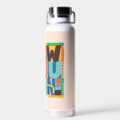 FRIENDS™ | Wie Sie tun' - Vibrant Graphic Trinkflasche (Rückseite)