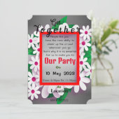 Friends Wiedersehen Einladung (Stehend Vorderseite)