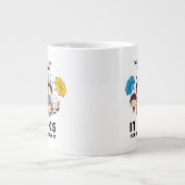 FRIENDS™ | Willkommen im Real World Chibi Jumbo-Tasse (Vorderseite)