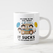 FRIENDS™ | Willkommen im Real World Chibi Jumbo-Tasse (Rechts)