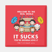 FRIENDS™ | Willkommen im Real World Chibi Magnet (Vorne)
